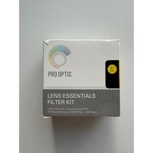 Pro‎ Optic Lens Essentials Filter Kit 67mm UV CPL ND2 Filters with Pouch